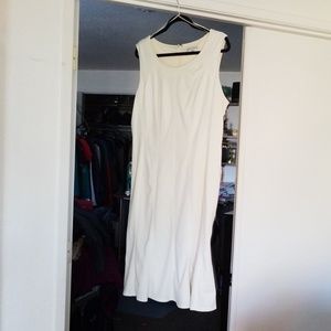 True Cream Colored Trumpet Dress